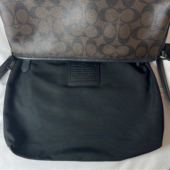 Coach Y2K Signature Monogram Rowan Crossbody Bag (F34938) EUC - Picture 11 of 15